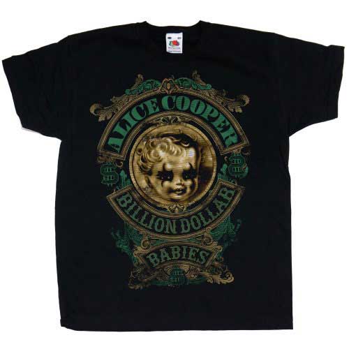 Alice Cooper Kids T-Shirt: Billion Dollar Baby T-Shirt