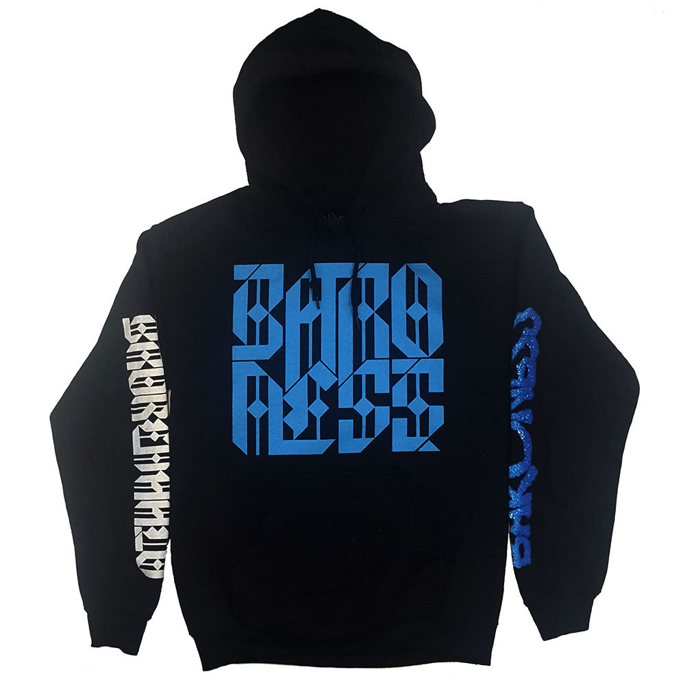 Baroness Unisex Pullover Hoodie: Broken Halo (Back Print) (Ex-Tour) Trui met capuchon