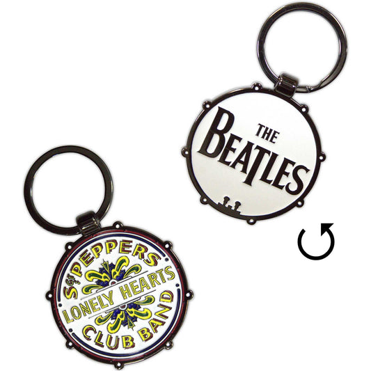 Een foto van een The Beatles Sleutelhanger