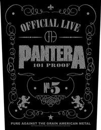 Een foto van een Pantera Achterpatch