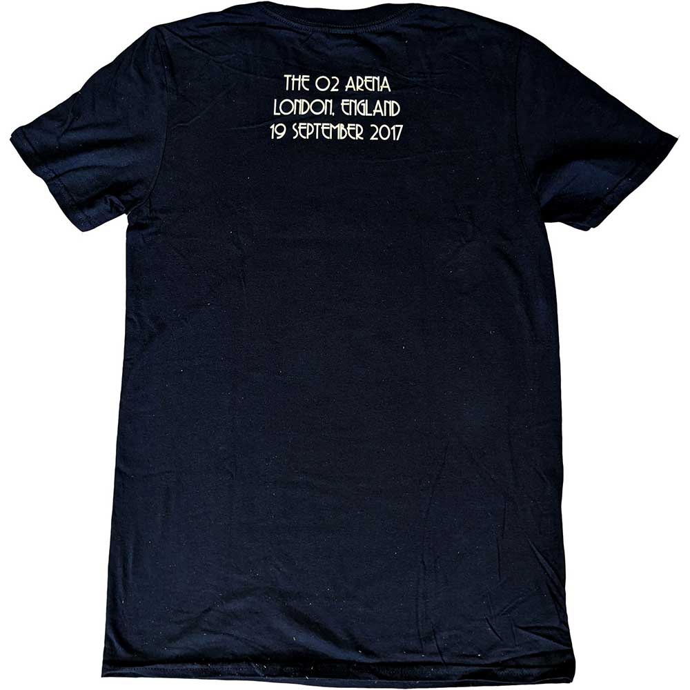 Foo Fighters Unisex T-Shirt: O2 Arena 2017 (Back Print) (Ex-Tour) T-Shirt