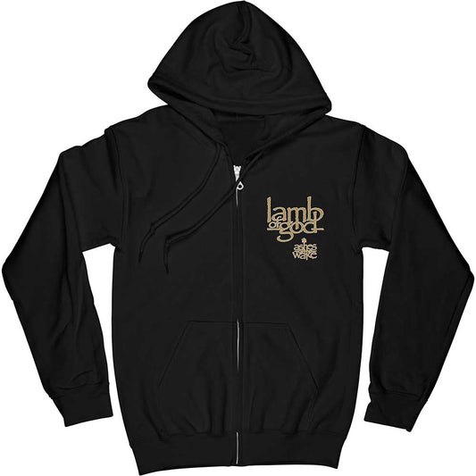 Een foto van een Lamb Of God Rits Hoodie