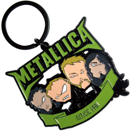 Een foto van een Metallica Sleutelhanger