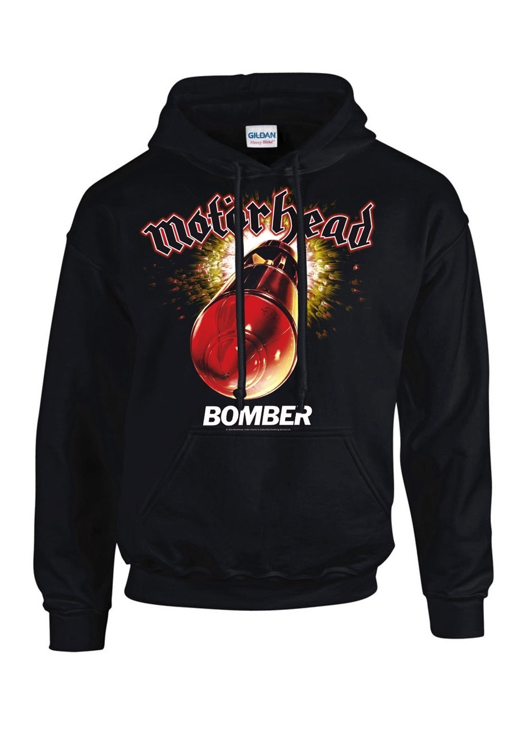 Een foto van een MOTORHEAD Top met capuchon