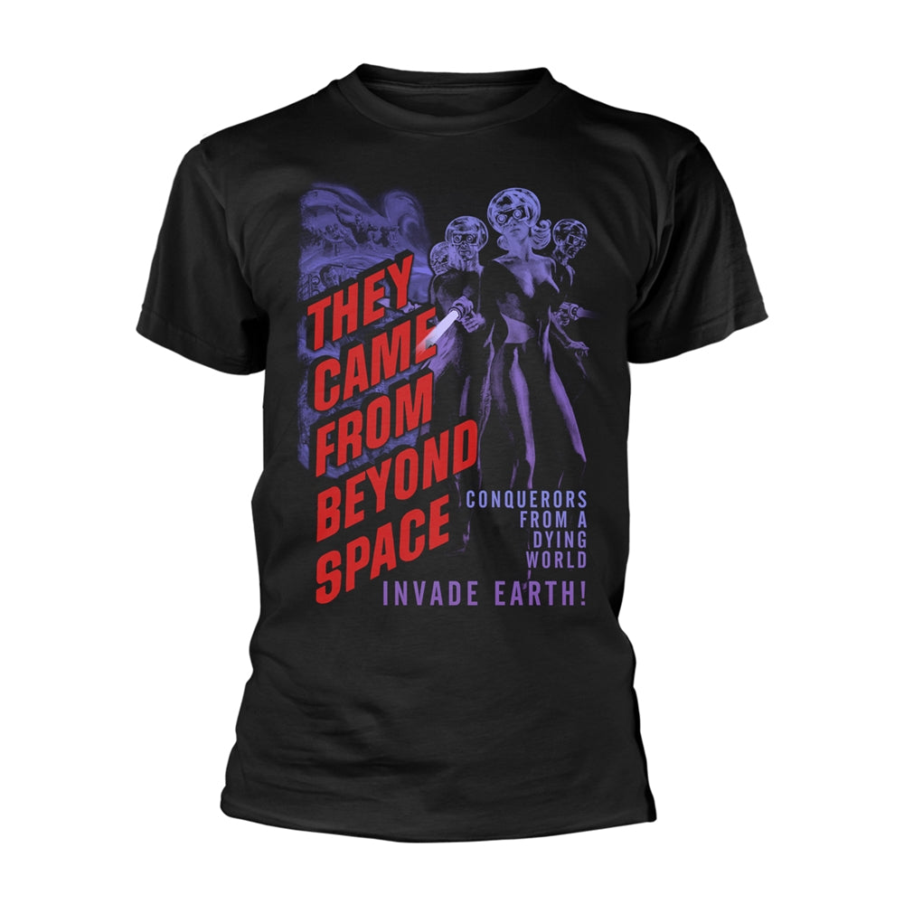 Een foto van een THEY CAME FROM BEYOND SPACE T-Shirt