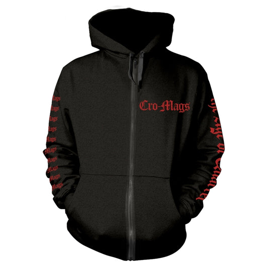 Een foto van een CRO-MAGS Top met capuchon