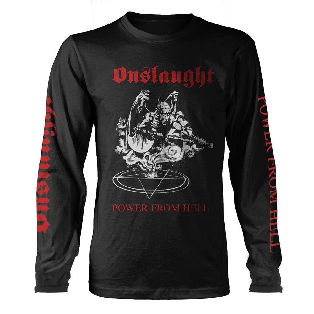 Een foto van een ONSLAUGHT Lange Mouw T-Shirt