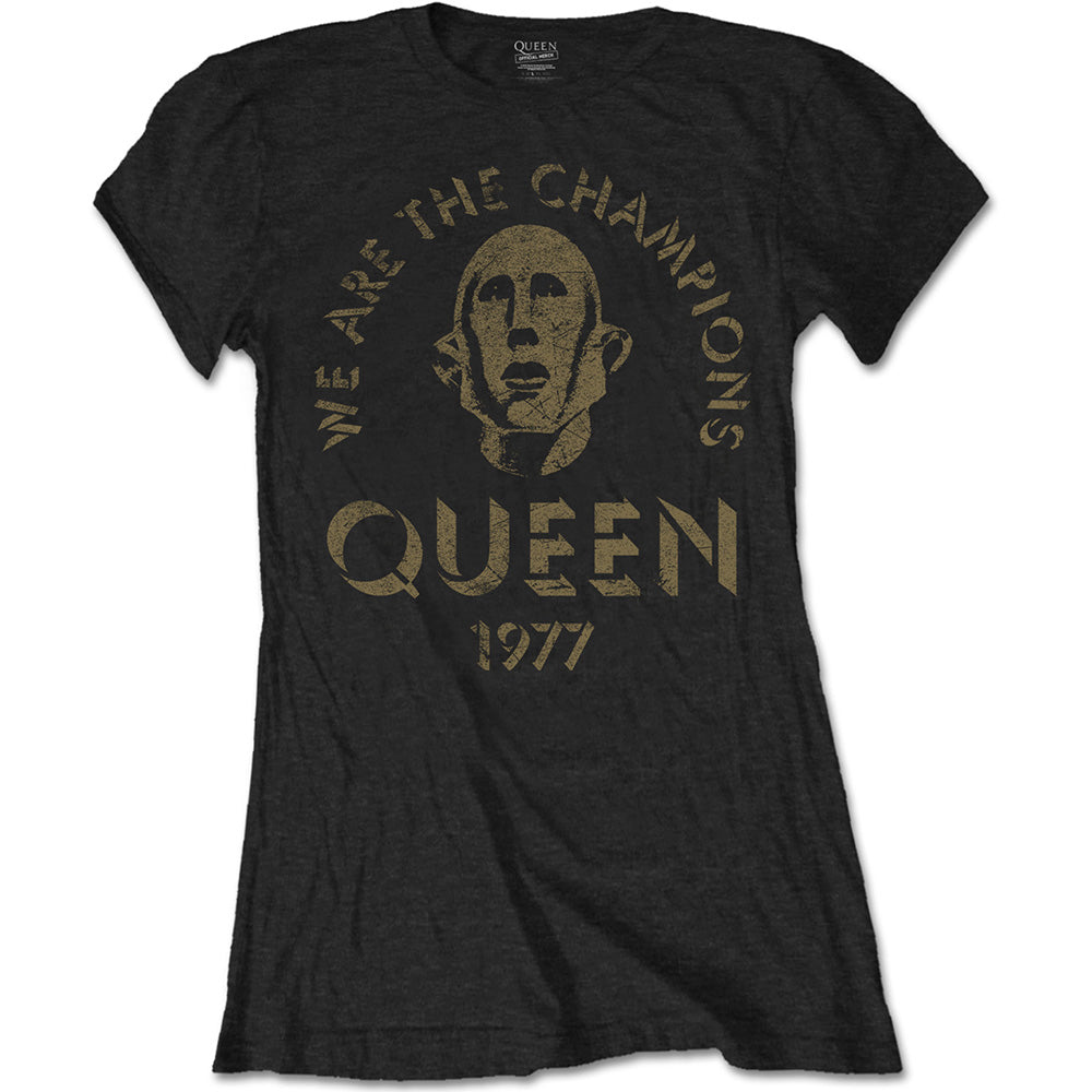 Queen Ladies T-Shirt: We Are The Champions T-Shirt