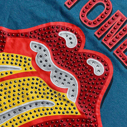 Een foto van een The Rolling Stones T-Shirt