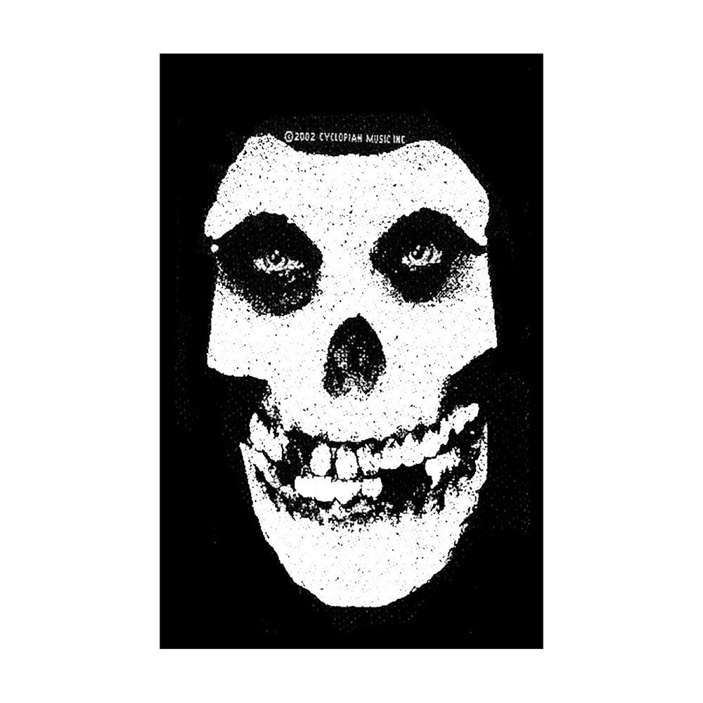 Misfits Standard Patch: White Skull (Loose) Standaard patch