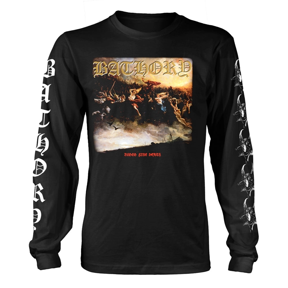 Een foto van een BATHORY Lange Mouw T-Shirt