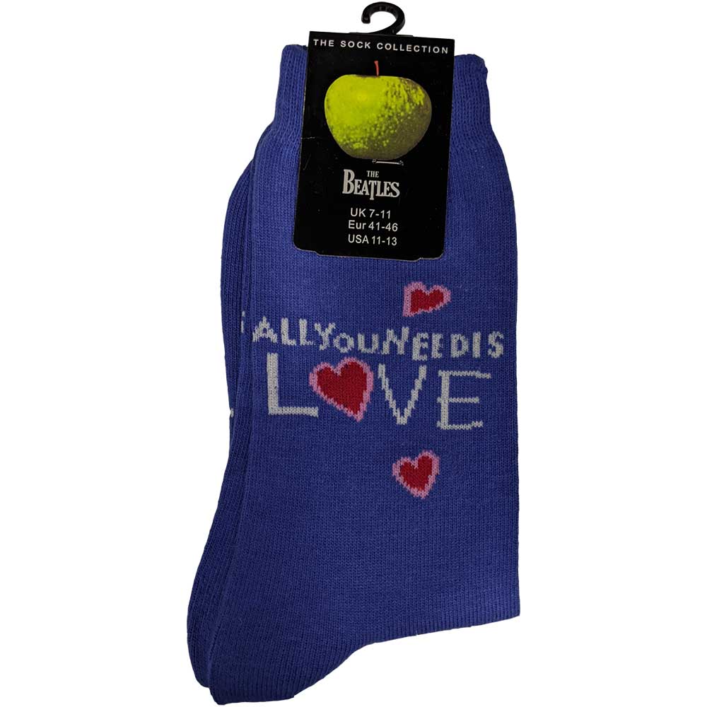 The Beatles Unisex Ankle Socks: All you need is love (UK Size 7 - 11) Enkelsokken