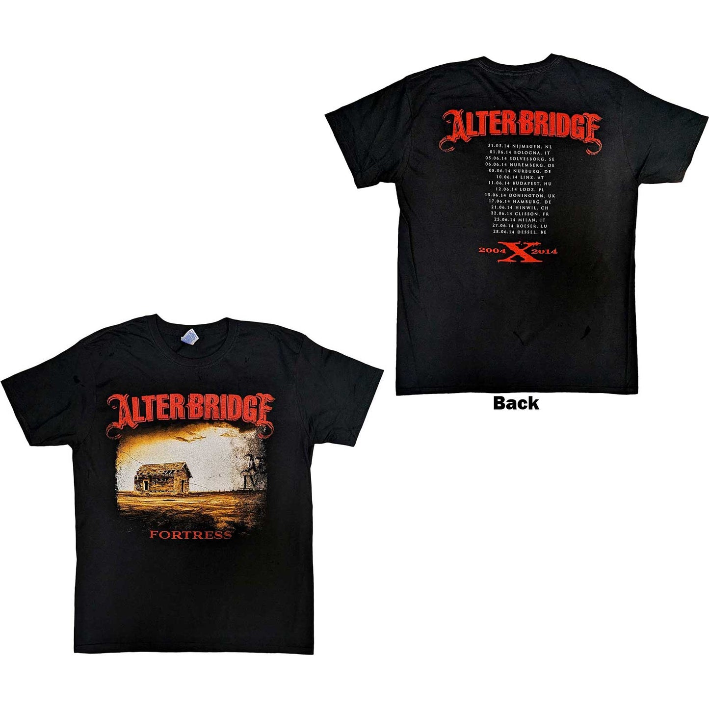 Een foto van een T-Shirt van Alter Bridge.