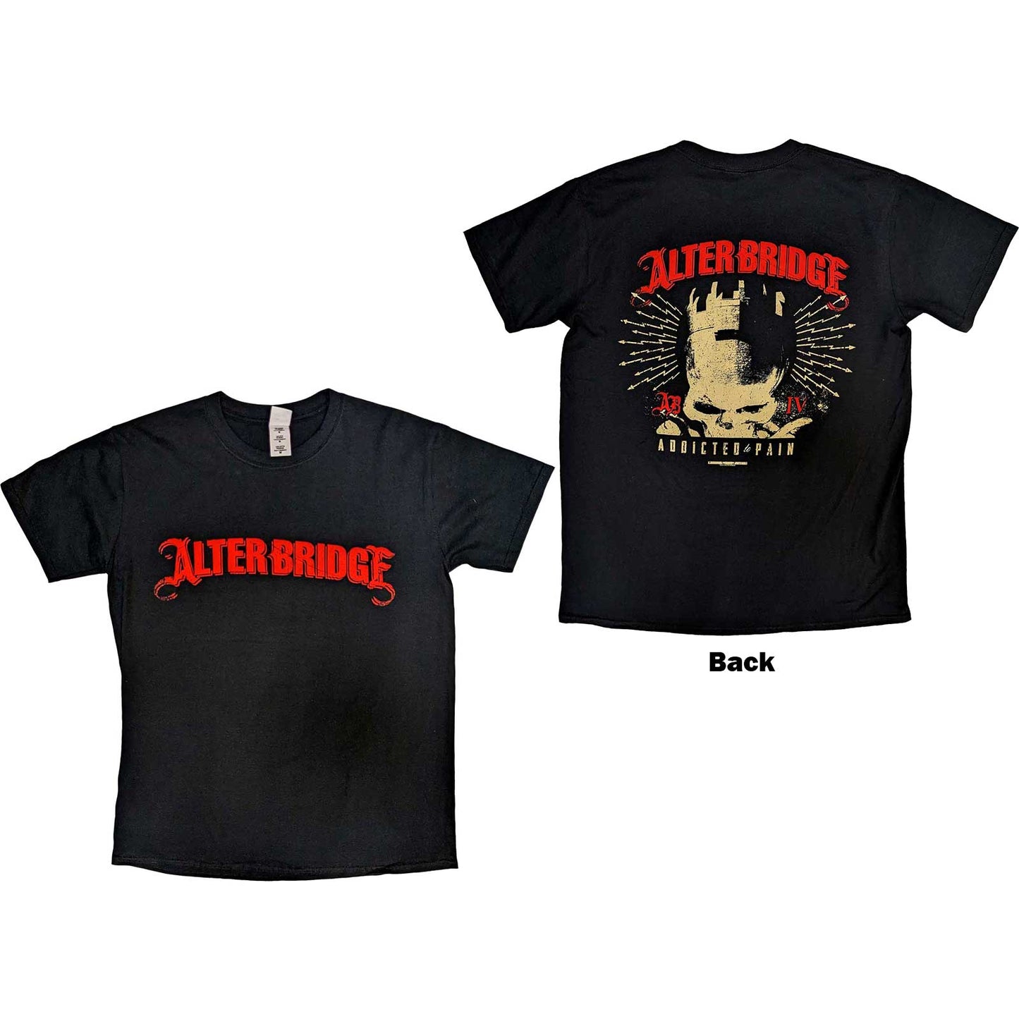 Een foto van een T-Shirt van Alter Bridge.