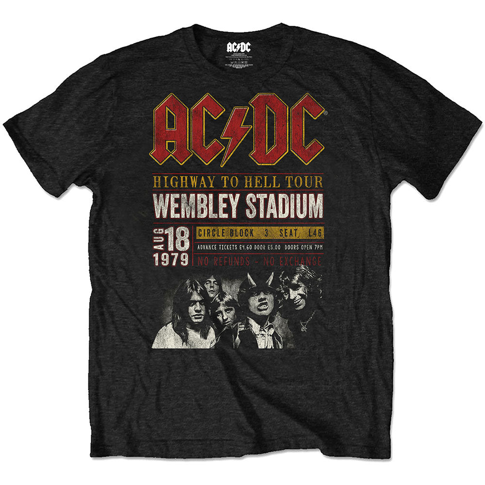 AC/DC Unisex T-Shirt: Wembley '79 (Eco-Friendly) T-Shirt