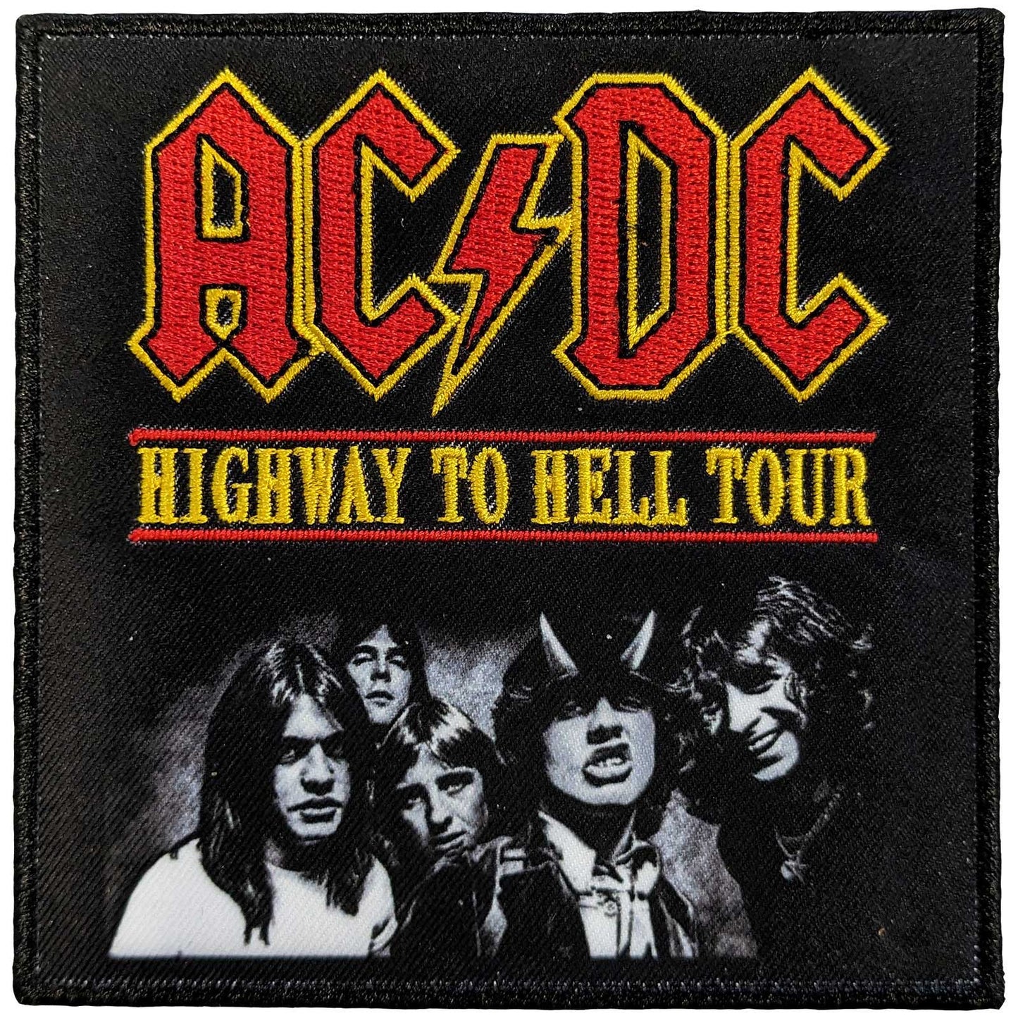 Een foto van een Standard Patch van AC/DC.