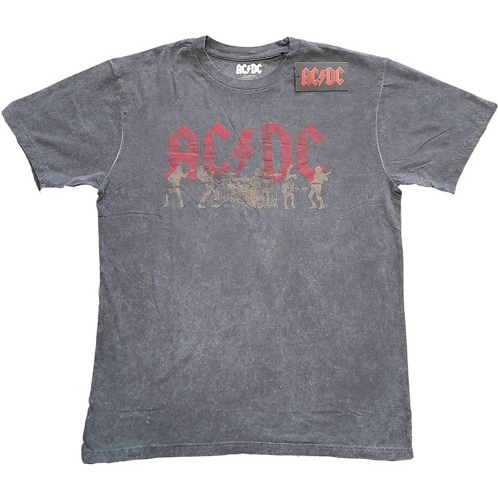 AC/DC Unisex T-Shirt: Vintage Silhouettes (Wash Collection) T-Shirt