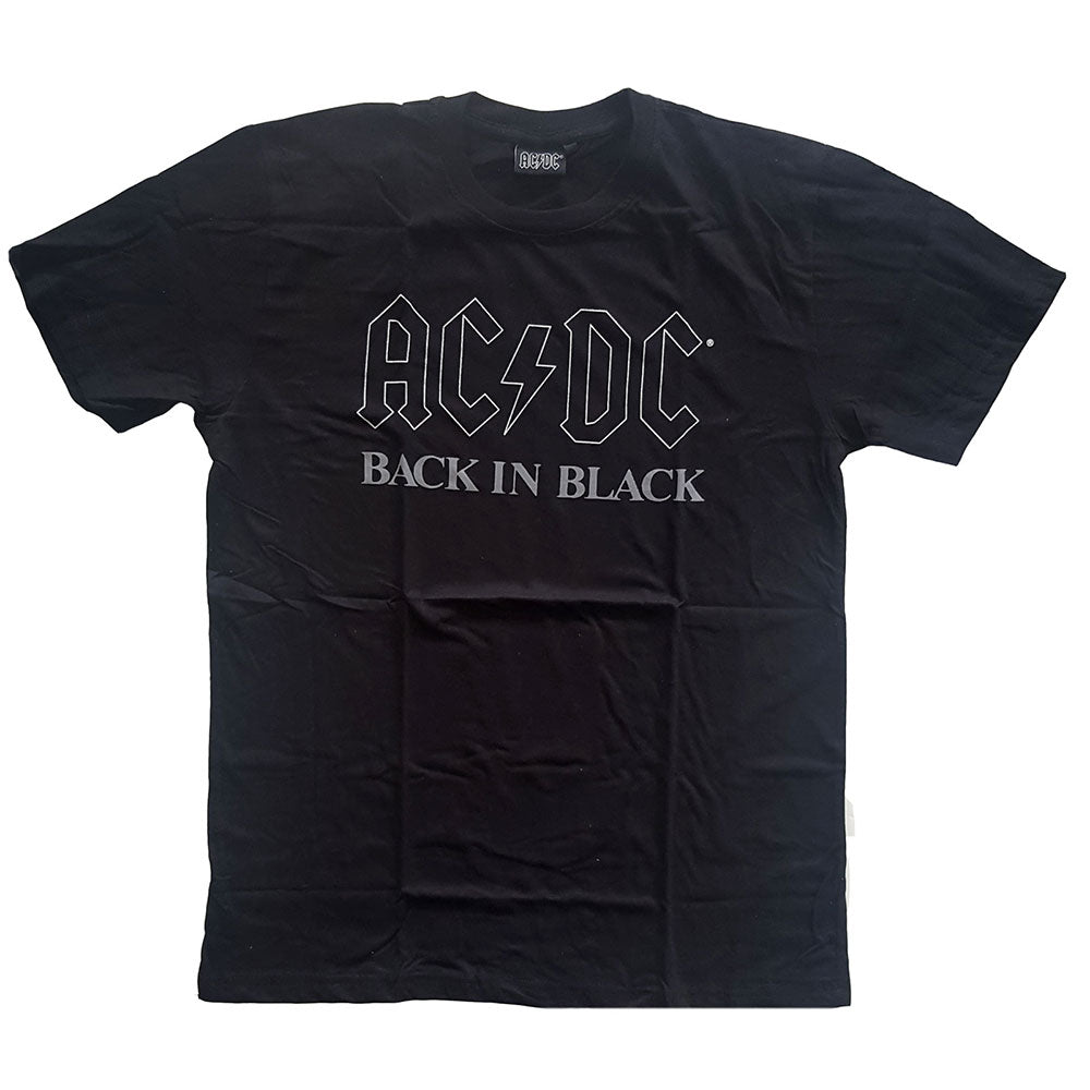 AC/DC Unisex T-Shirt: Back In Black T-Shirt