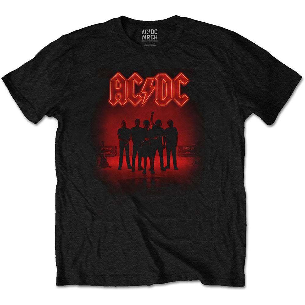 AC/DC Unisex T-Shirt: PWR-UP (Back Print) T-Shirt