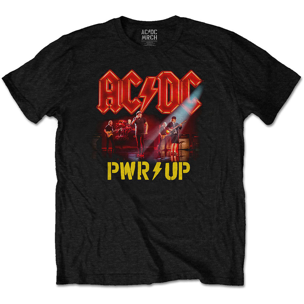 AC/DC Unisex T-Shirt: Neon Live T-Shirt