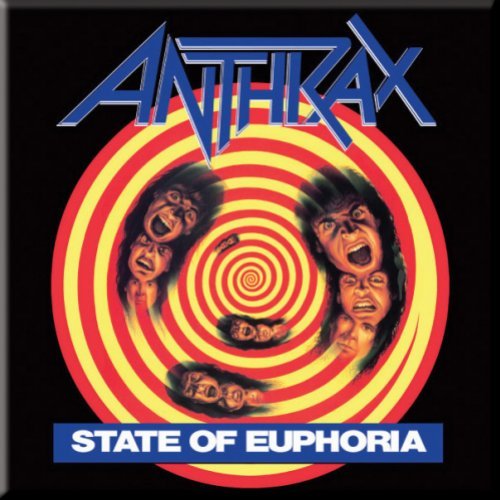 Anthrax Fridge Magnet: State of Euphoria Koelkastmagneet
