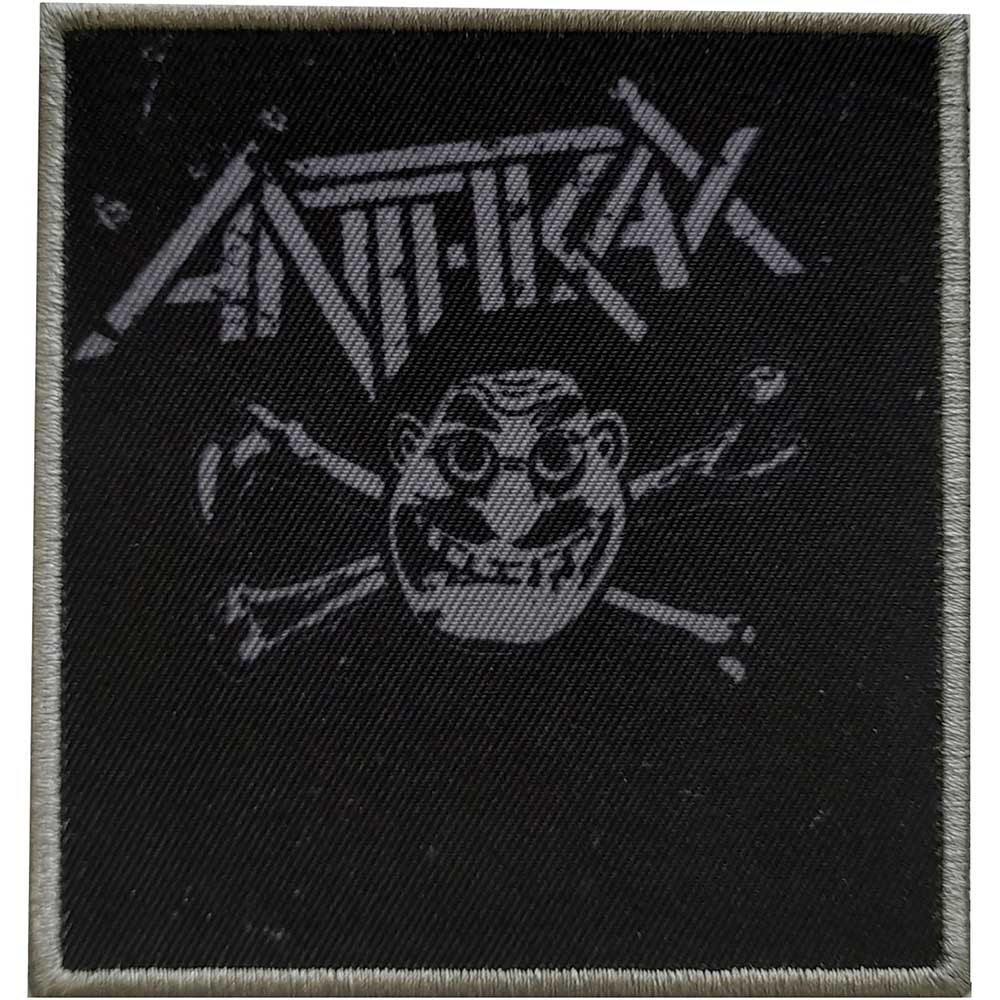 Anthrax Standard Patch: Cross Bones Standaard patch