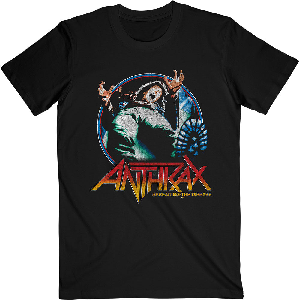 Anthrax Unisex T-Shirt: Spreading Vignette T-Shirt