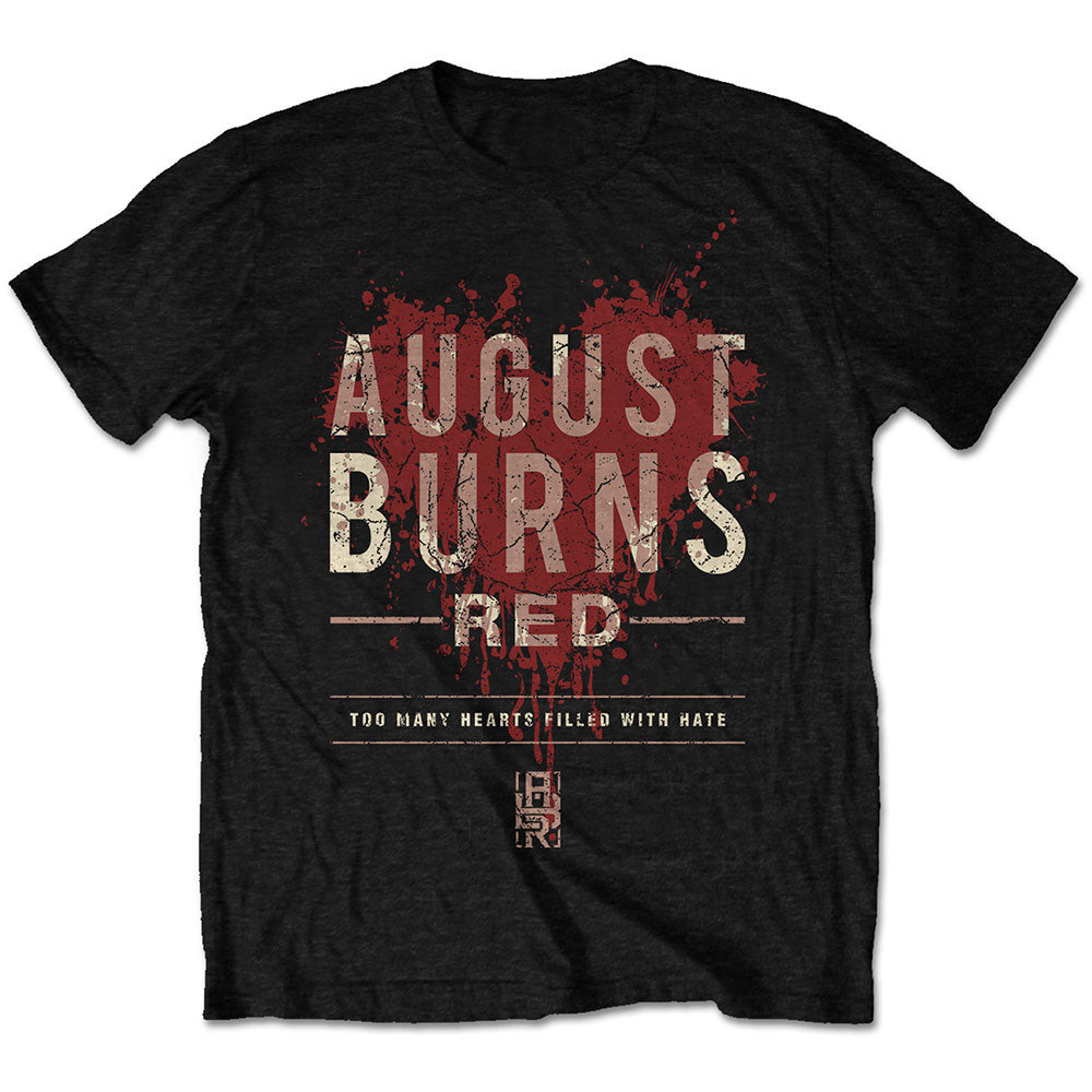 August Burns Red Unisex T-Shirt: Hearts Filled (Retail Pack) T-Shirt