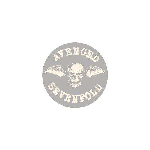 Avenged Sevenfold Unisex T-Shirt: Logo & Death Bat (Applique) T-Shirt