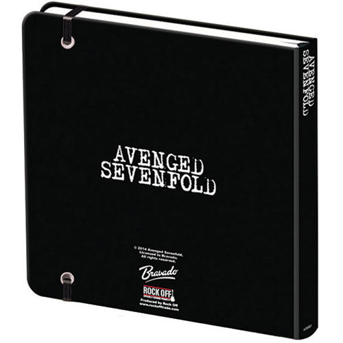 Avenged Sevenfold Notebook: Death Bat Crest (Hard Back) Notitieboekje
