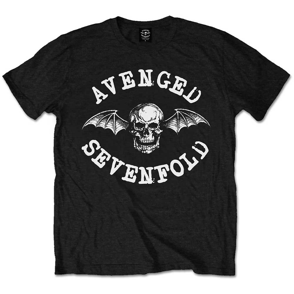 Avenged Sevenfold Unisex T-Shirt: Classic Death Bat T-Shirt