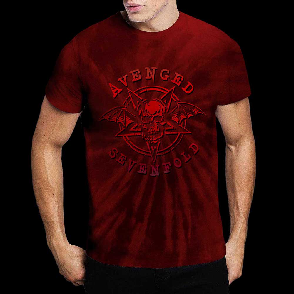 Avenged Sevenfold Unisex T-Shirt: Pent Up (Wash Collection) T-Shirt