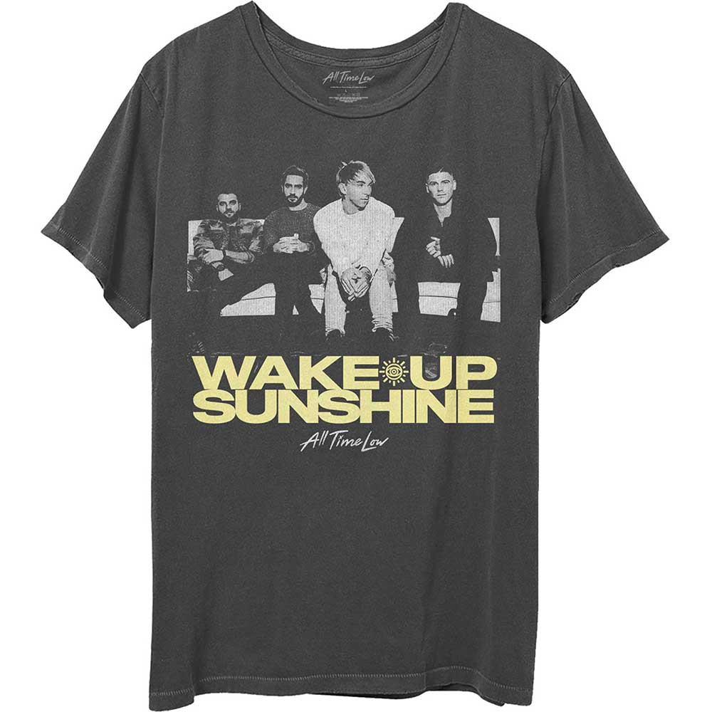 All Time Low Unisex T-Shirt: Faded Wake Up Sunshine T-Shirt