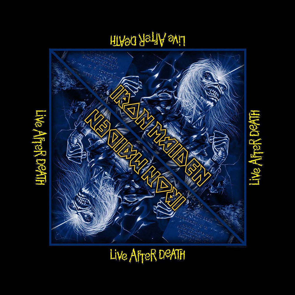 Iron Maiden Unisex Bandana: Live After Death Bandana
