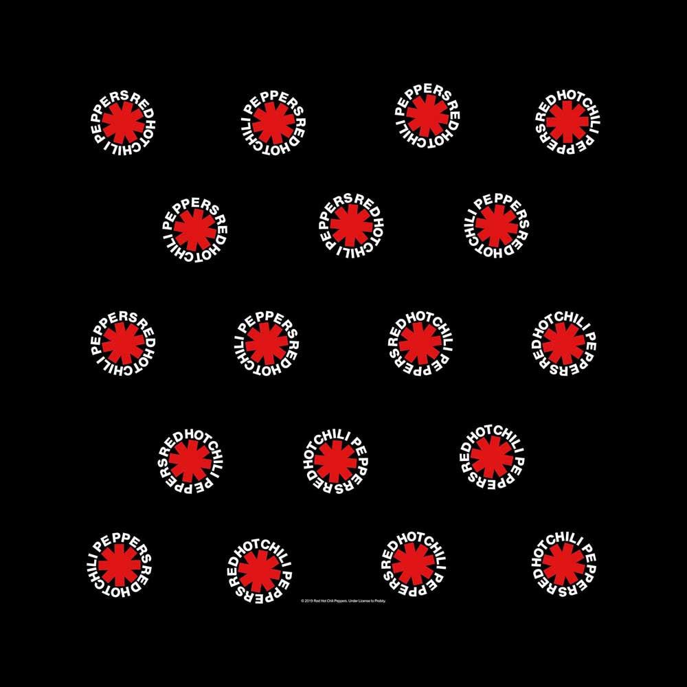 Red Hot Chili Peppers Unisex Bandana: Asterisk Bandana