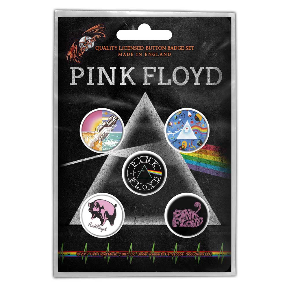 Pink Floyd Button Badge Pack: Prism (Retail Pack) Set knoopspelden
