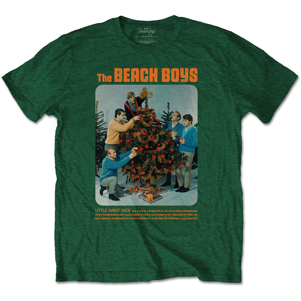 The Beach Boys Unisex T-Shirt: Xmas Album (Back Print) T-Shirt