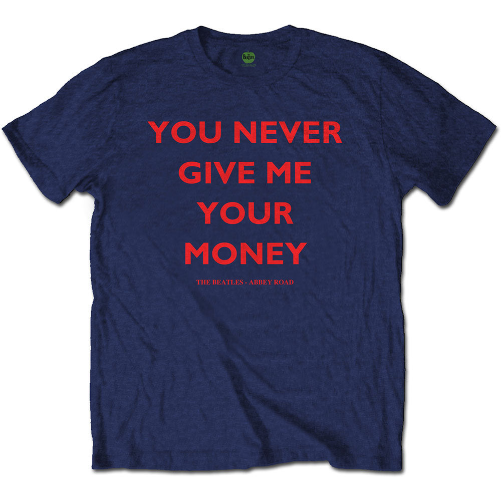 The Beatles Unisex T-Shirt: You Never Give Me Your Money (Back Print) T-Shirt
