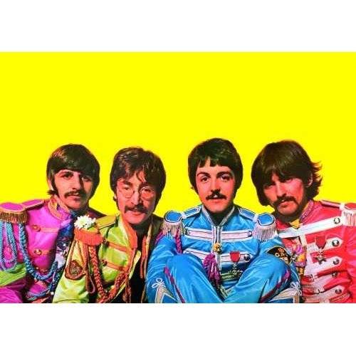 The Beatles Unisex T-Shirt: JPG&R Pepper Suit Colours T-Shirt