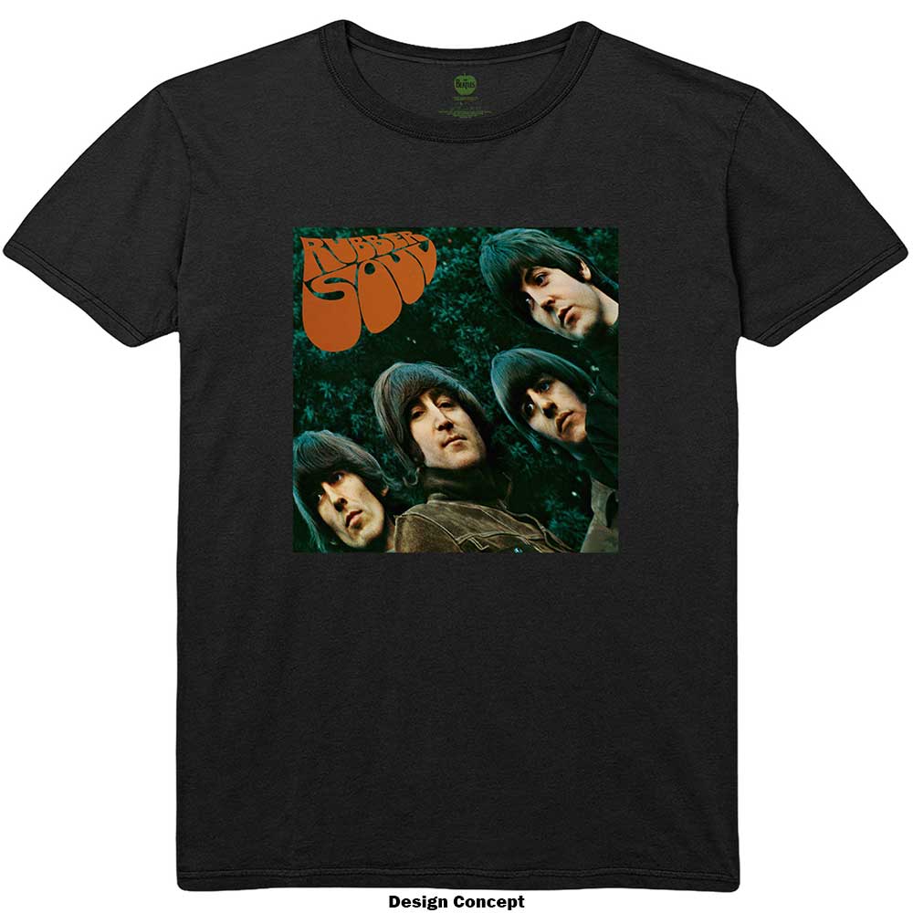 The Beatles Unisex T-Shirt: Rubber Soul Album Cover T-Shirt
