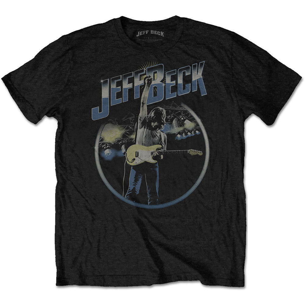 Jeff Beck Unisex T-Shirt: Circle Stage T-Shirt