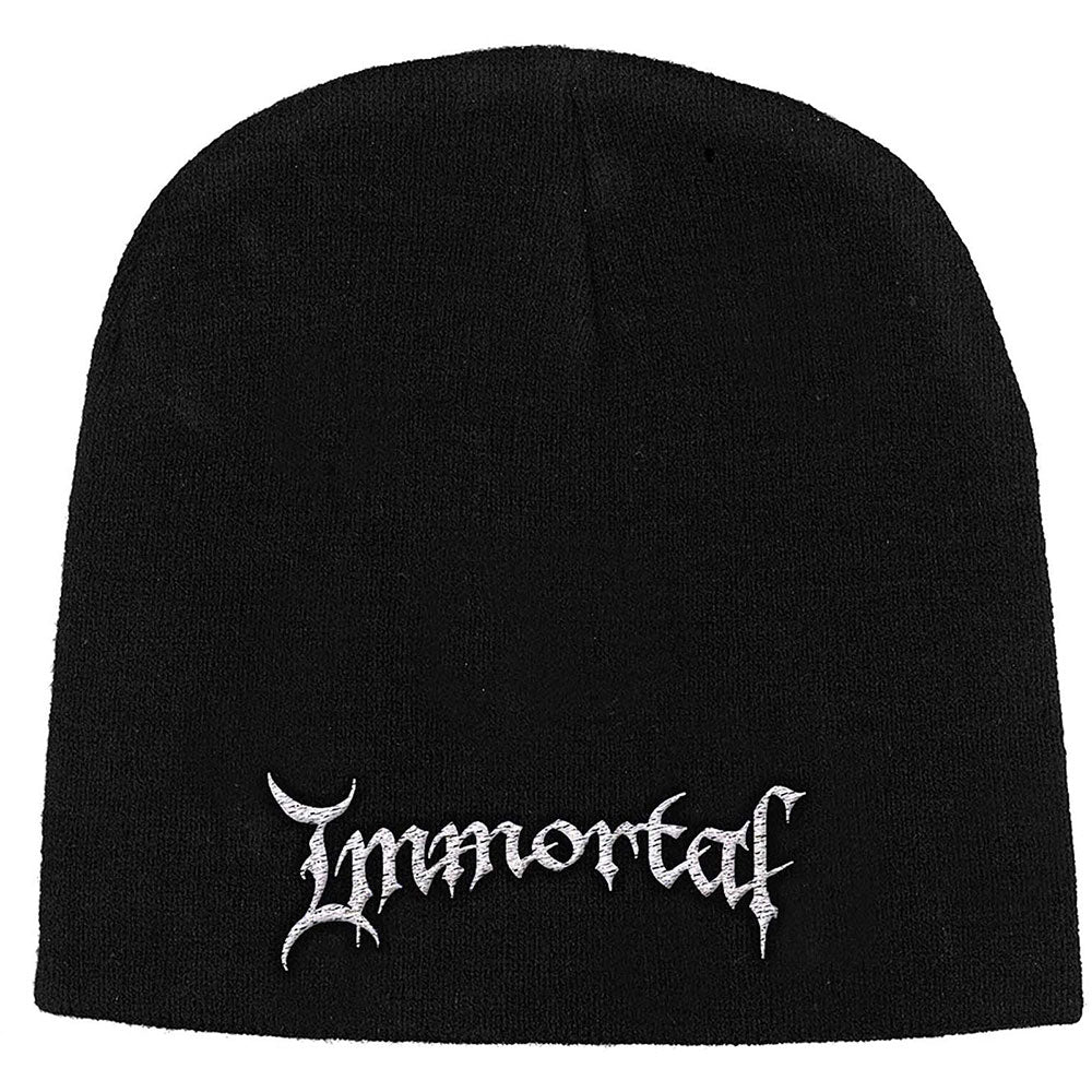Immortal Unisex Beanie Hat: Logo Muts