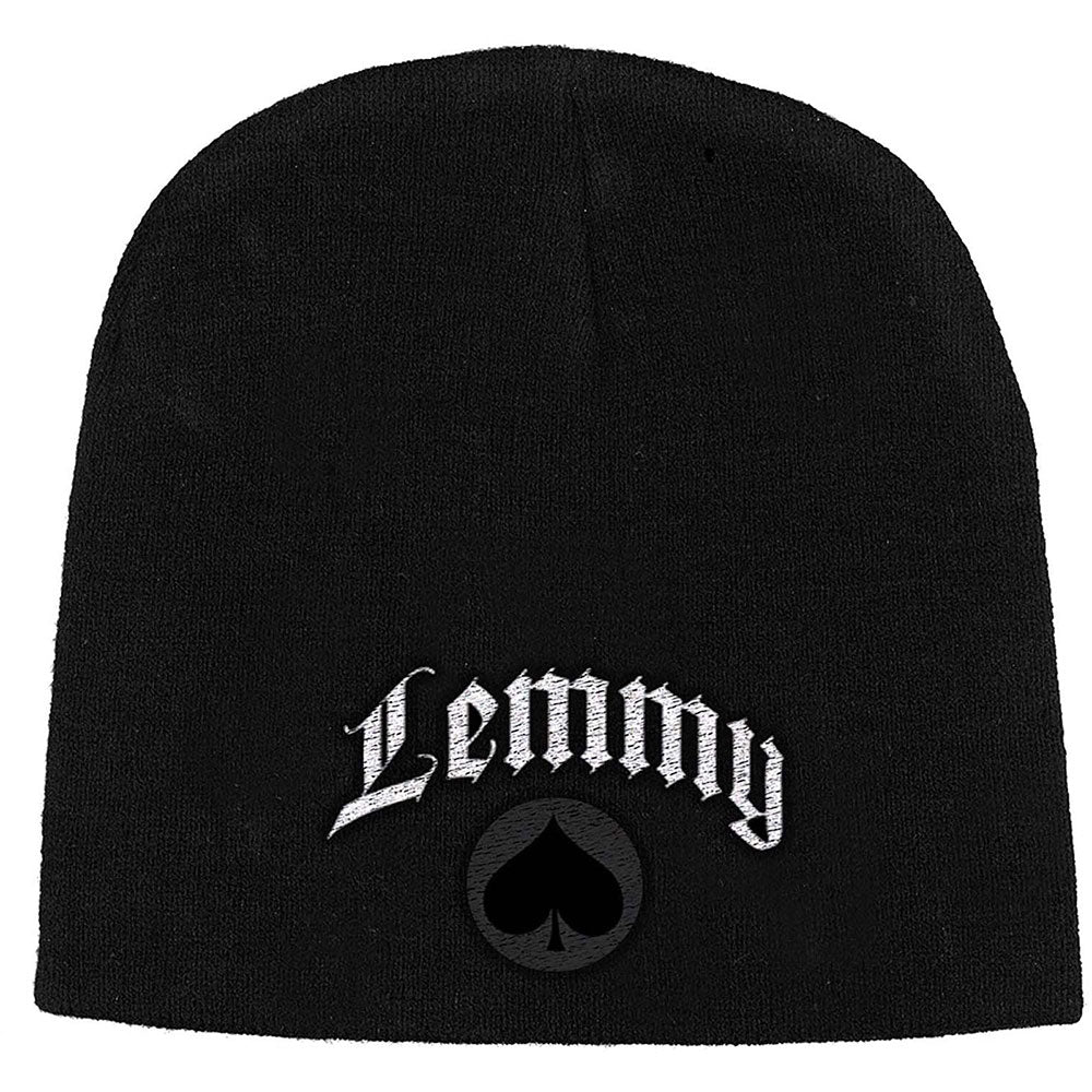 Lemmy Unisex Beanie Hat: Ace of Spades Muts