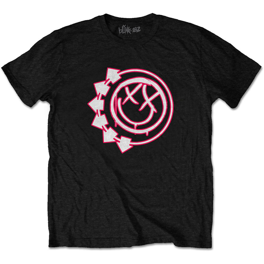 Blink-182 Unisex T-Shirt: Six Arrow Smile T-Shirt