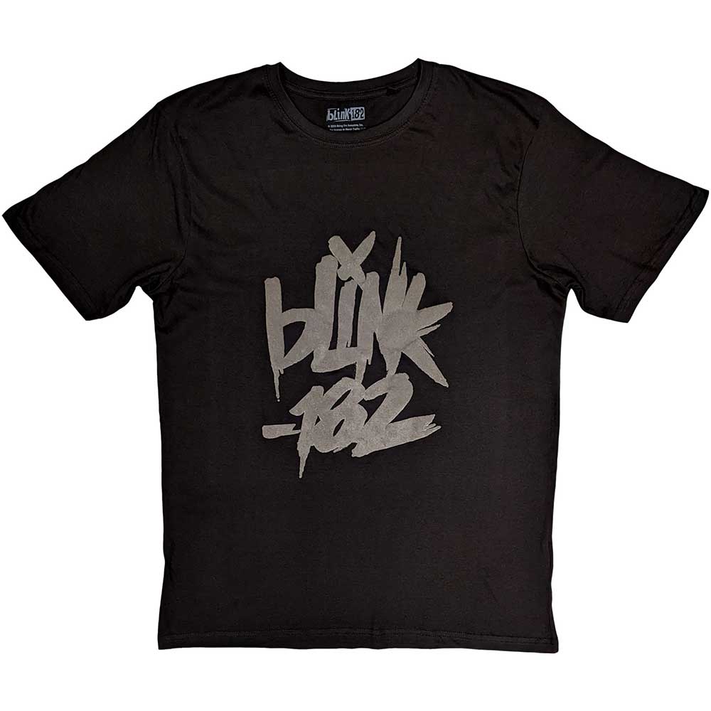 Blink-182 Unisex Hi-Build T-Shirt: Neon Logo Hi-Build T-Shirt