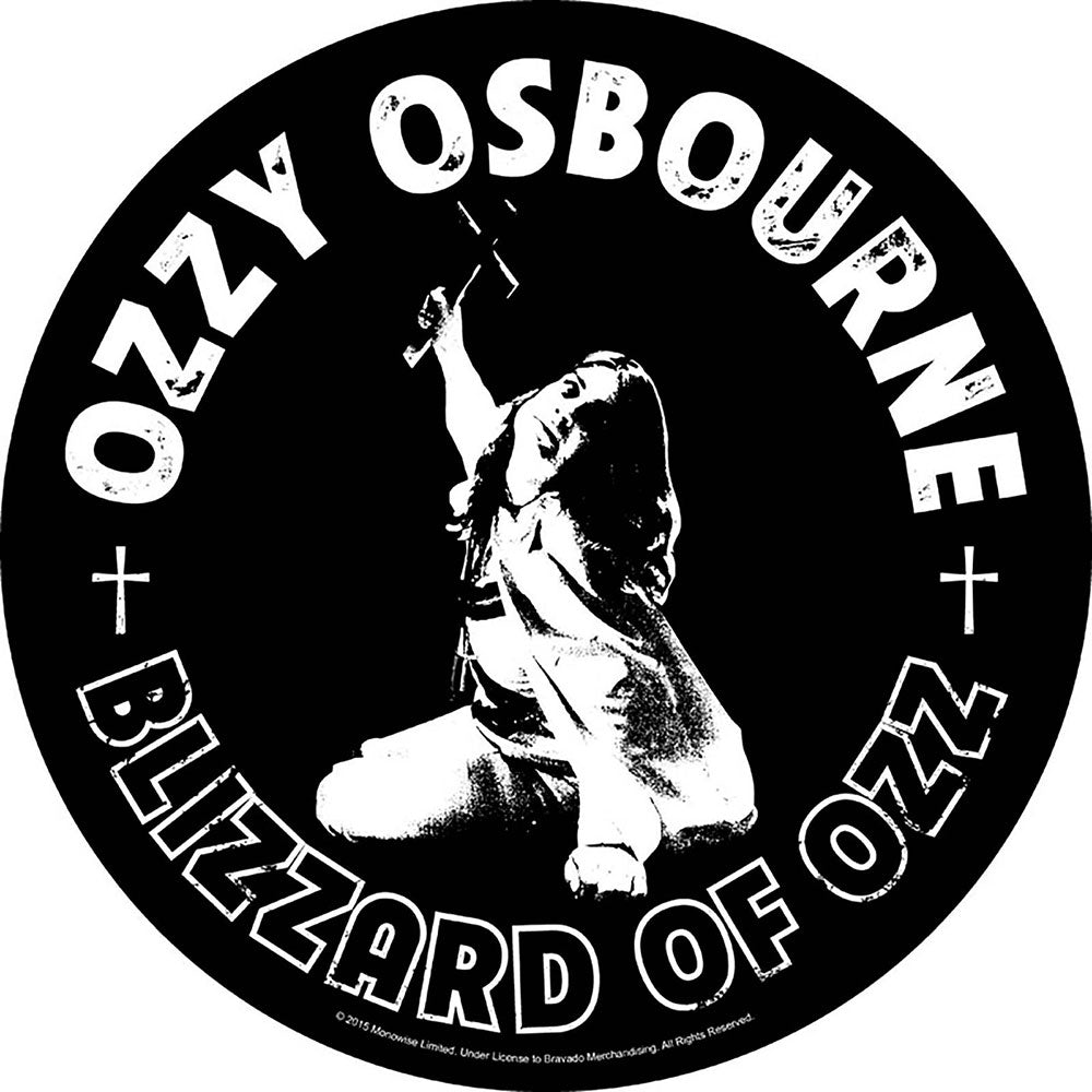 Ozzy Osbourne Back Patch: Blizzard Of Ozz Achterpatch