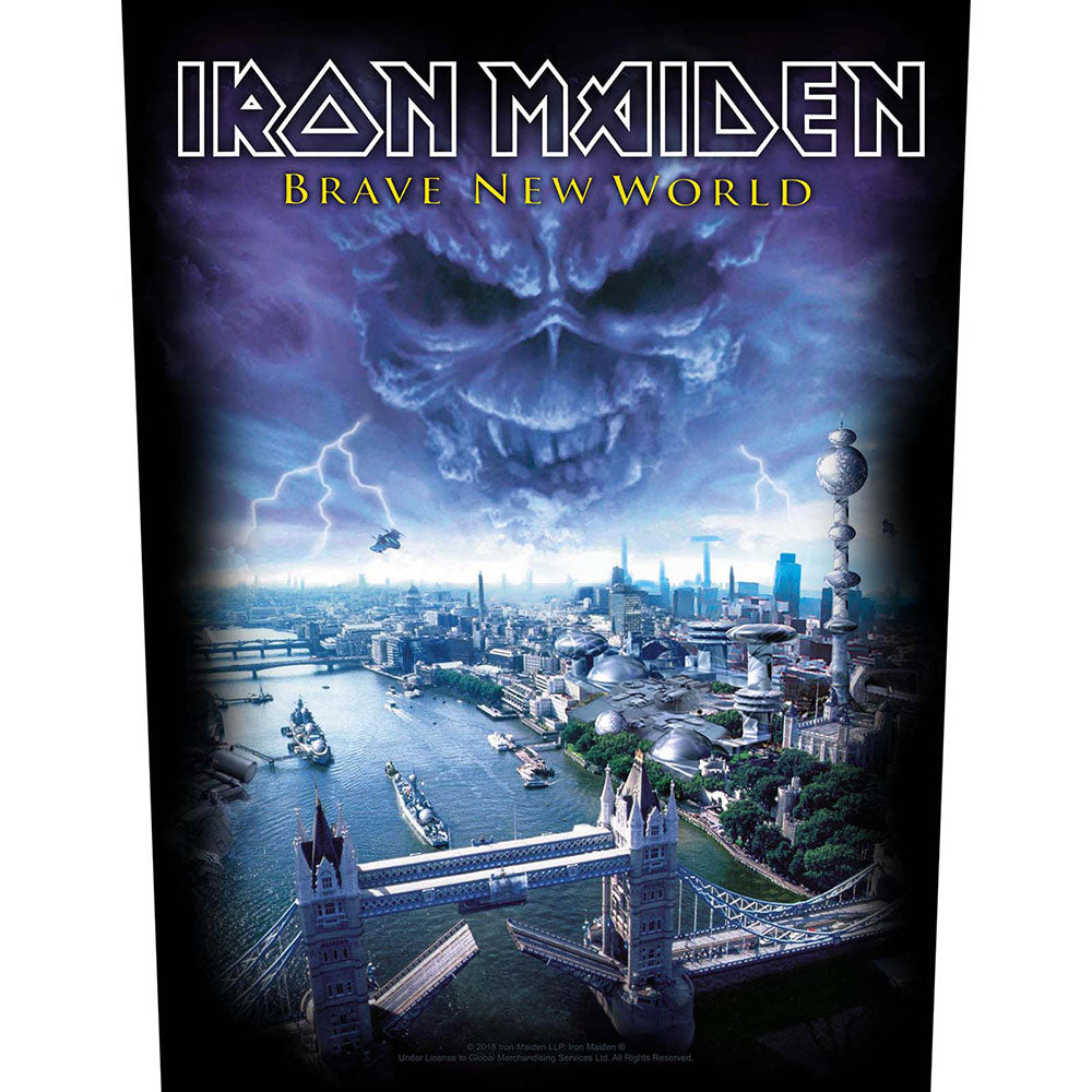Iron Maiden Back Patch: Brave New World Achterpatch