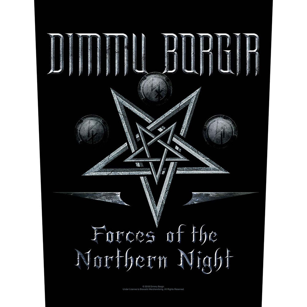 Dimmu Borgir Back Patch: Forces of the Northern Night Achterpatch