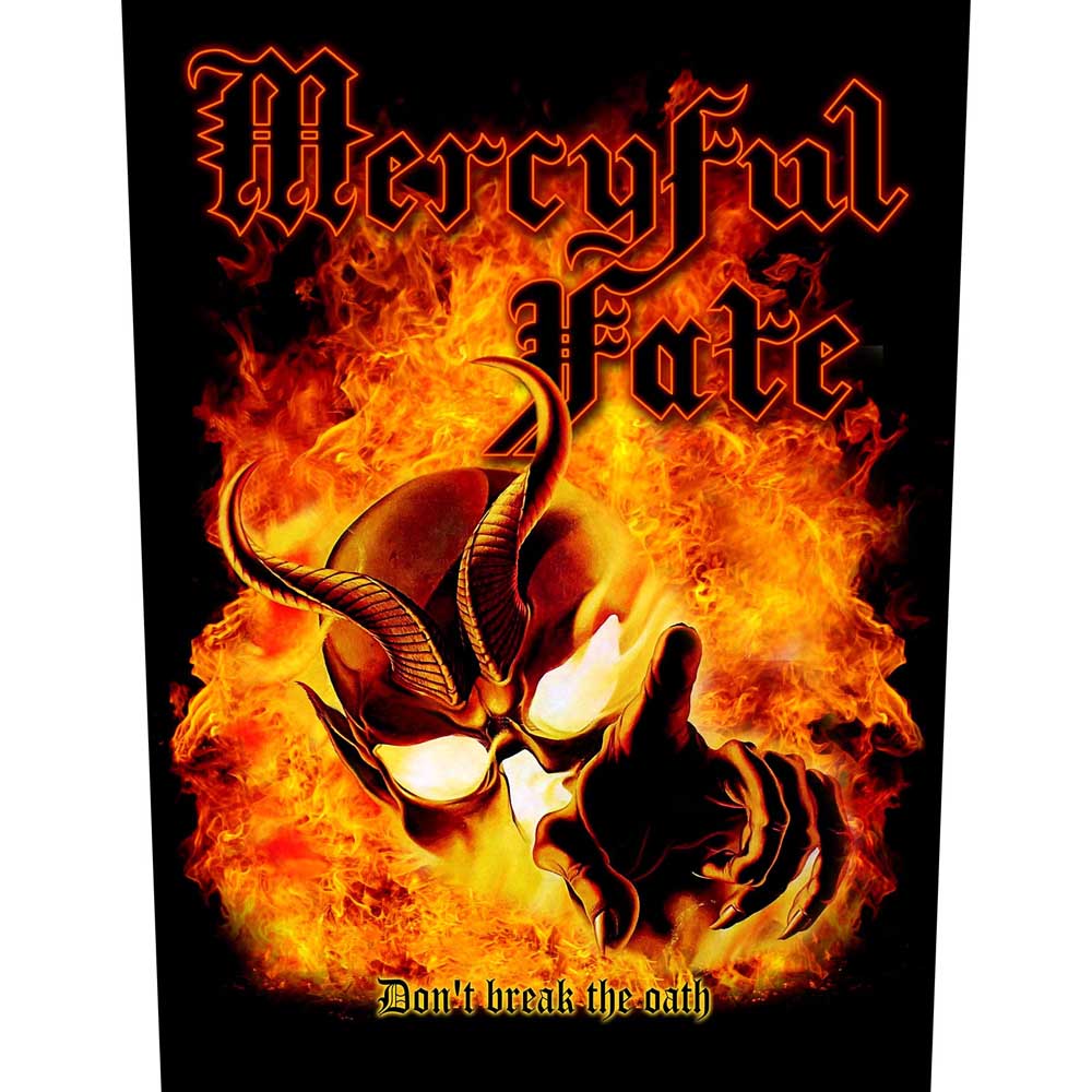 Mercyful Fate Back Patch: Don't Break The Oath Achterpatch