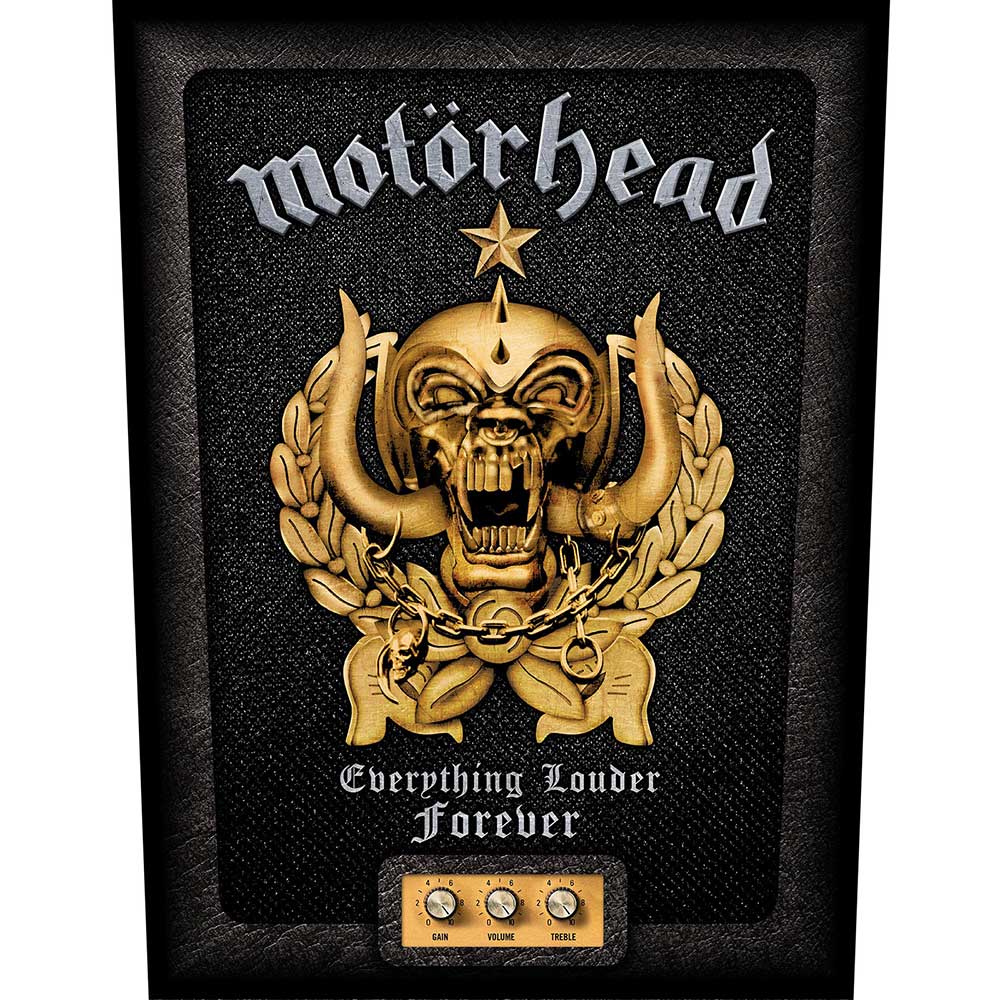Motorhead Back Patch: Everything Louder Forever Achterpatch